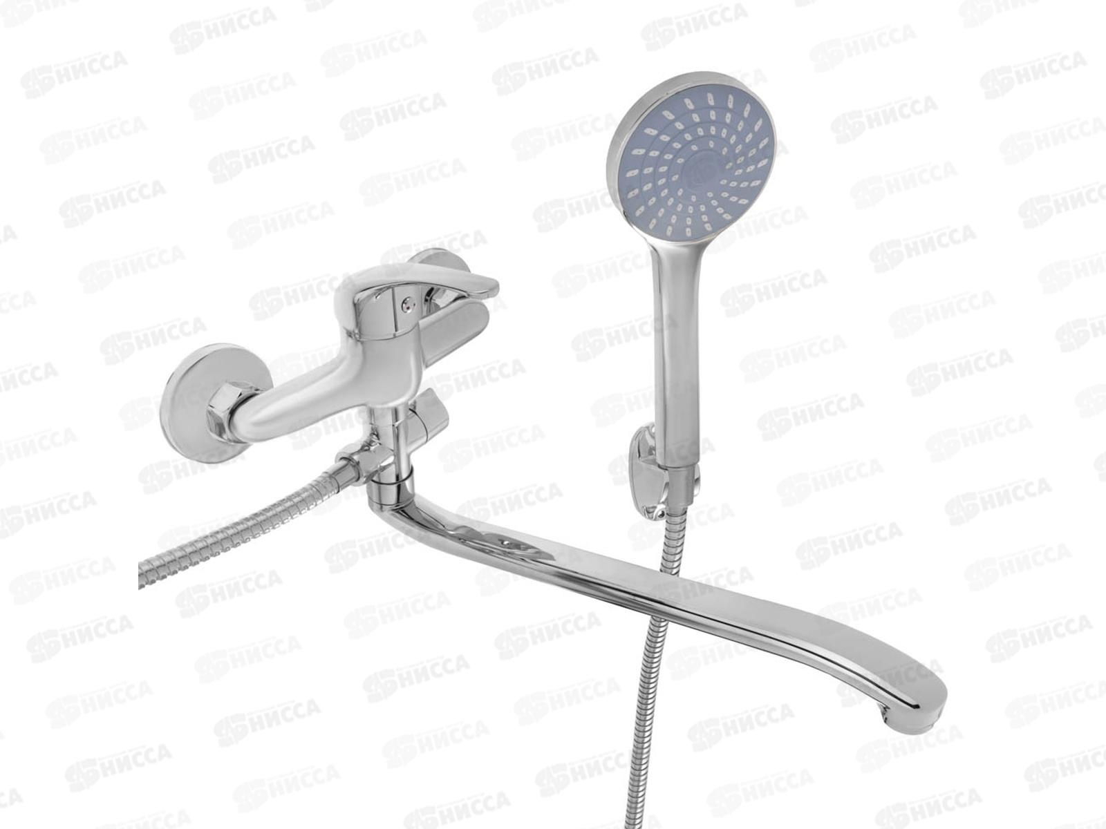 Смеситель для ванны СоюзКран длинный излив 35мм цинк 567-020 г