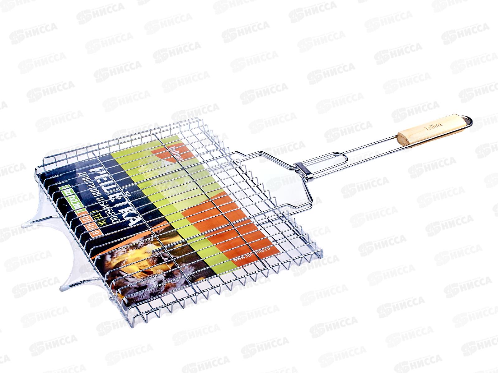 Решетка для гриля LADINA 36х27*2,2см стейк 40027 *12