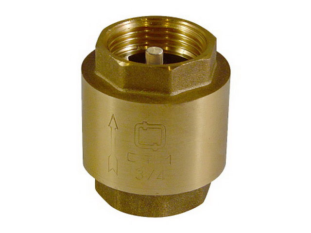 Обратный клапан 1&quot с латунным штоком СТМ *13
