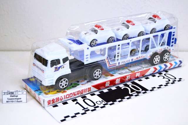 Набор Транспорт №110-1 6шт грузовик с машинками (046272)  Ж