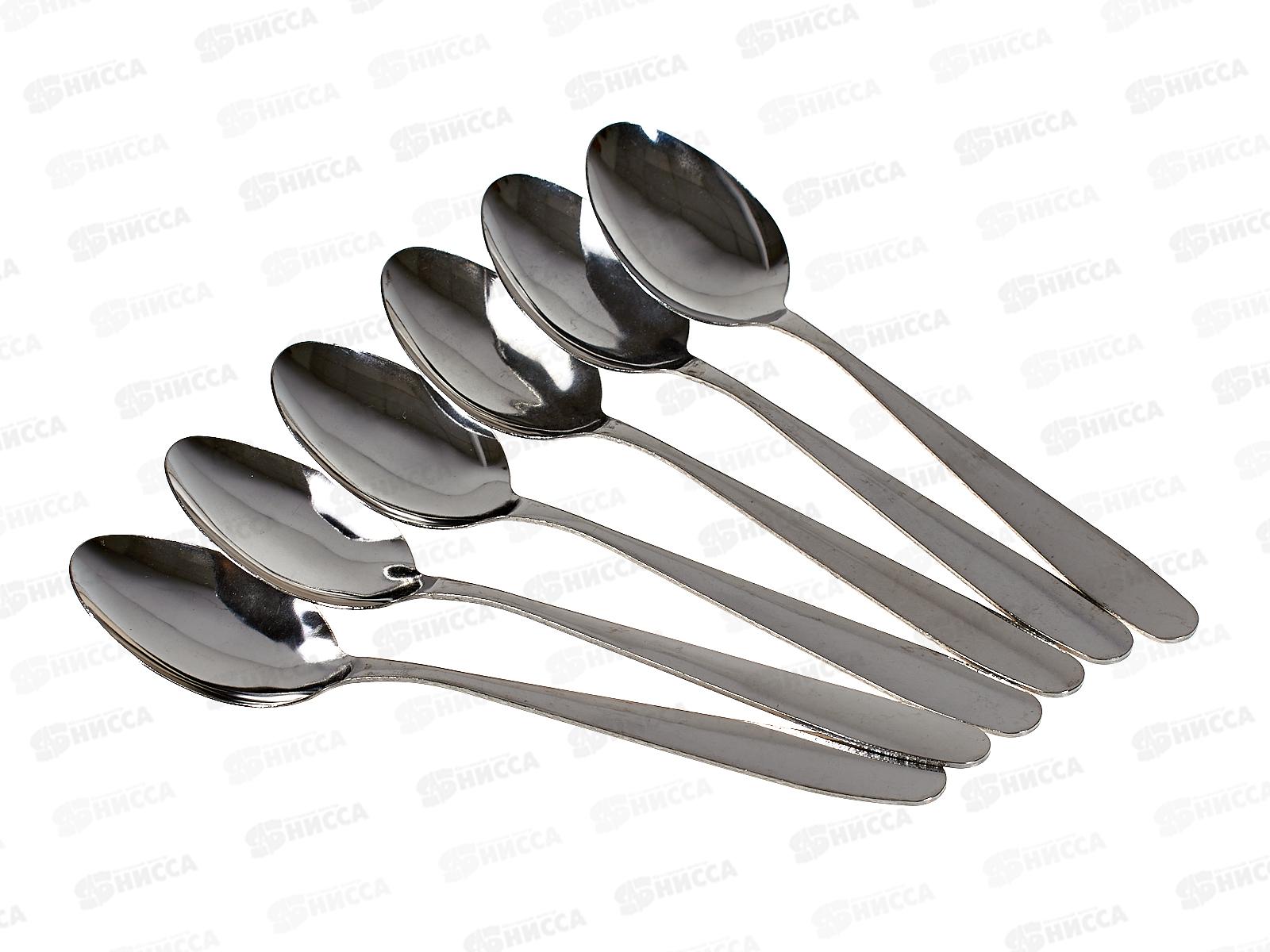 Ложка столовая 6шт металлическая (047241)  Ж