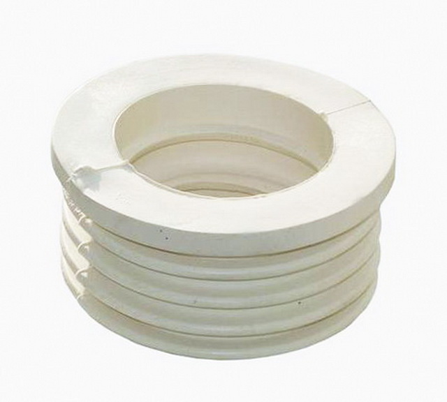 Манжета переходная 50*73 трехлепестковая белая 1-0014С