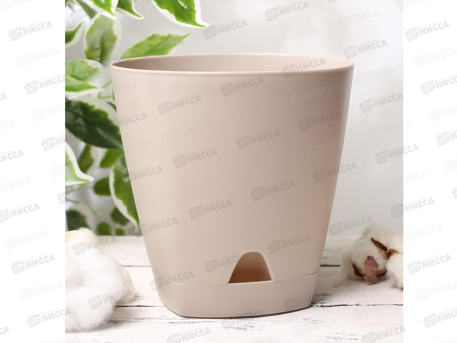 Горшок для цветов Амстердам D=170 прикорневой полив 2,5л ПЦ6200 *12