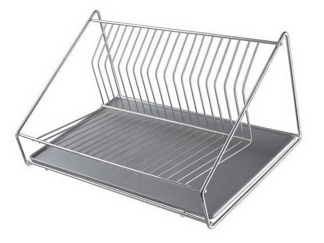 Сушилка для посуды настольная хром АМ 03С  *12