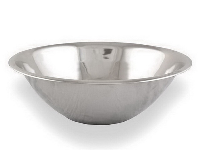 Миска 4,5л 32см нержавейка 0009