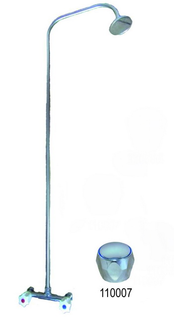 Смеситель для душа стационарный, маховик Глобо, 110007с