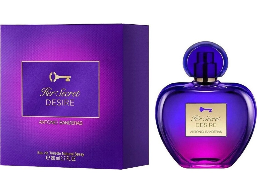 Antonio Banderas her Secret Desire, туалетная вода  50мл женская М