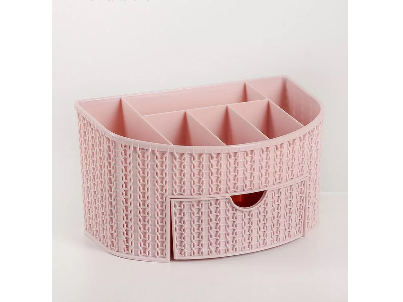 Органайзер ВЯЗАНИЕ с ящиком чайная роза М2388 *9