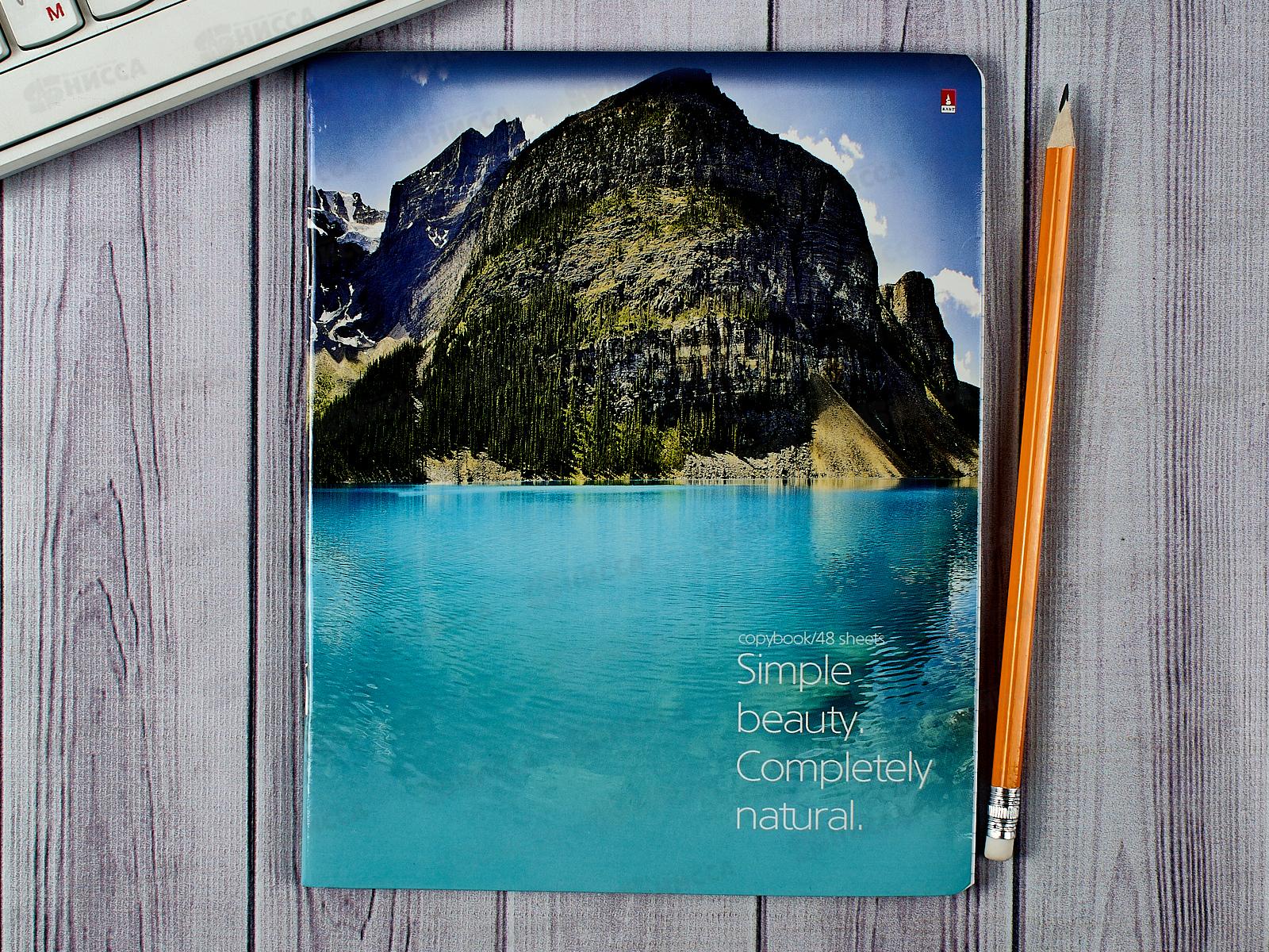 Тетрадь 48листов клетка АЛЬТ Природа.Пейзажи,7-48-637*10/60