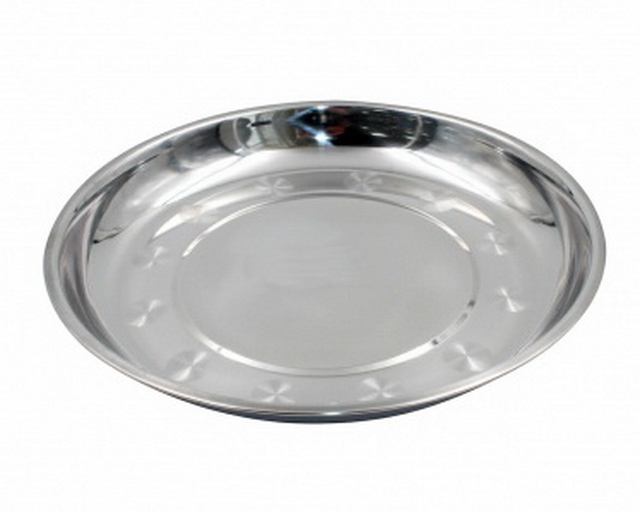 Тарелка Следопыт нержавеющая сталь d15см