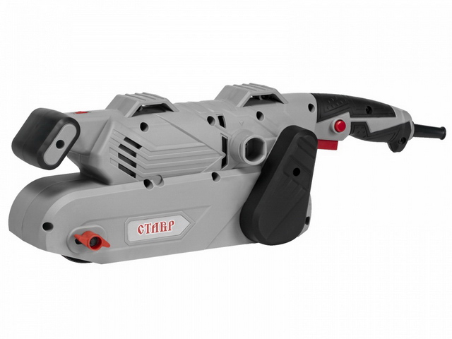 Машина шлифовальная ленточная 1100Вт, 200-400 м/мин, лента 533*76мм, крепления для установки на станину в комплекте, Ставр ЛШМ-1100СТ  *4