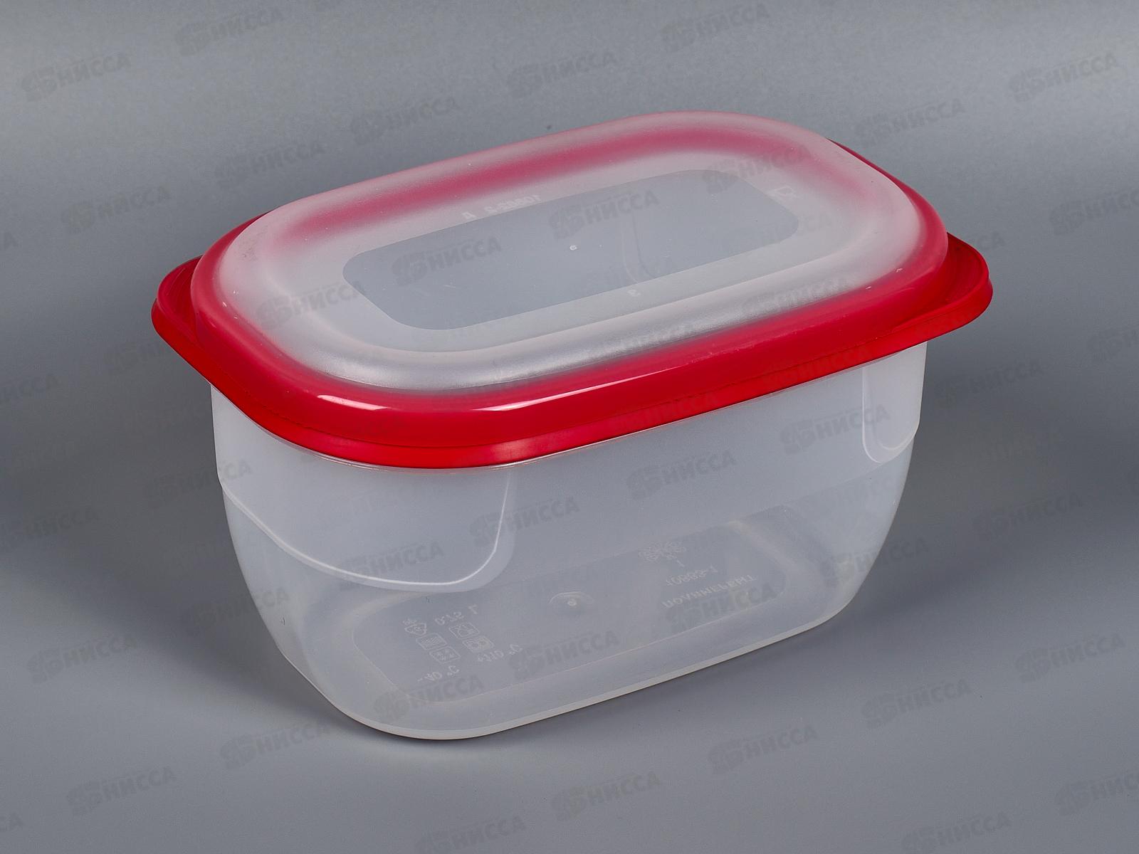 Контейнер СВЧ 0,75л Премиум прямоугольный  С56100 *60