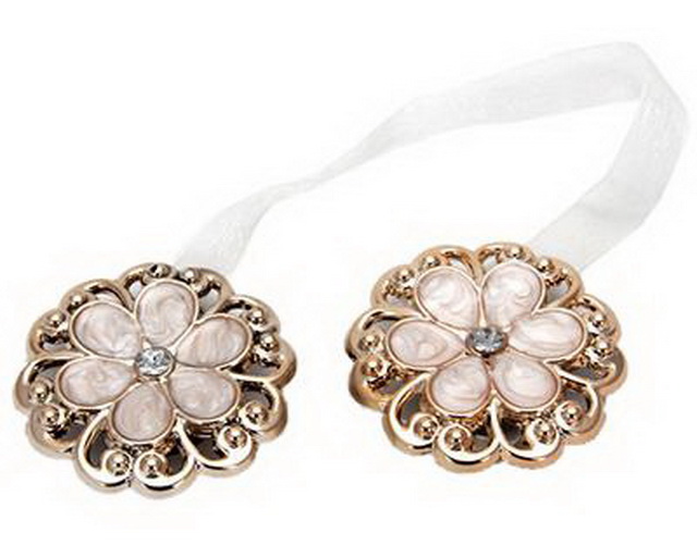 Прихват для штор магнитный "Цветок" 491-344 г