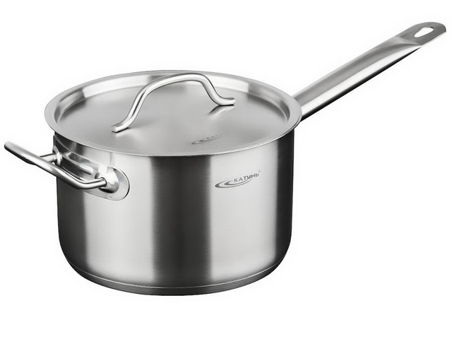 Сотейник 6,3л с крышкой (общепит) 24*14,5см КТ-ОБ-КК-24