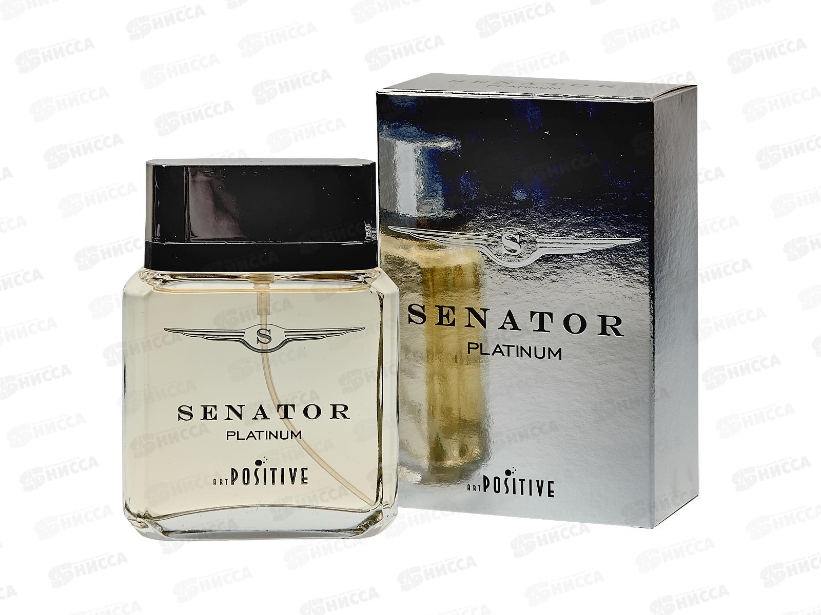 APM Senator Platinum, туалетная вода 100мл мужская М