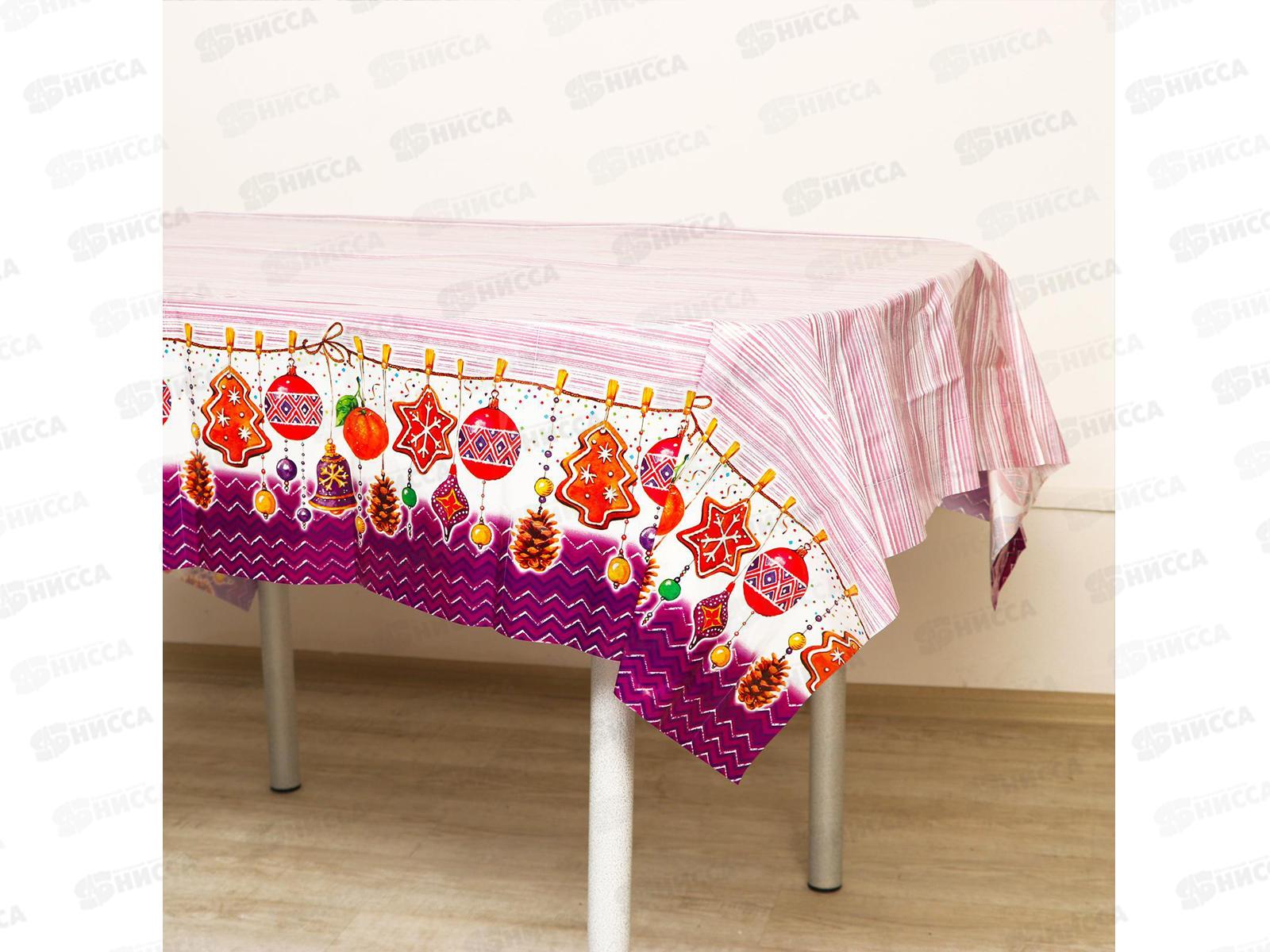 Скатерть Новый Год 120*180 Семейный праздник *200