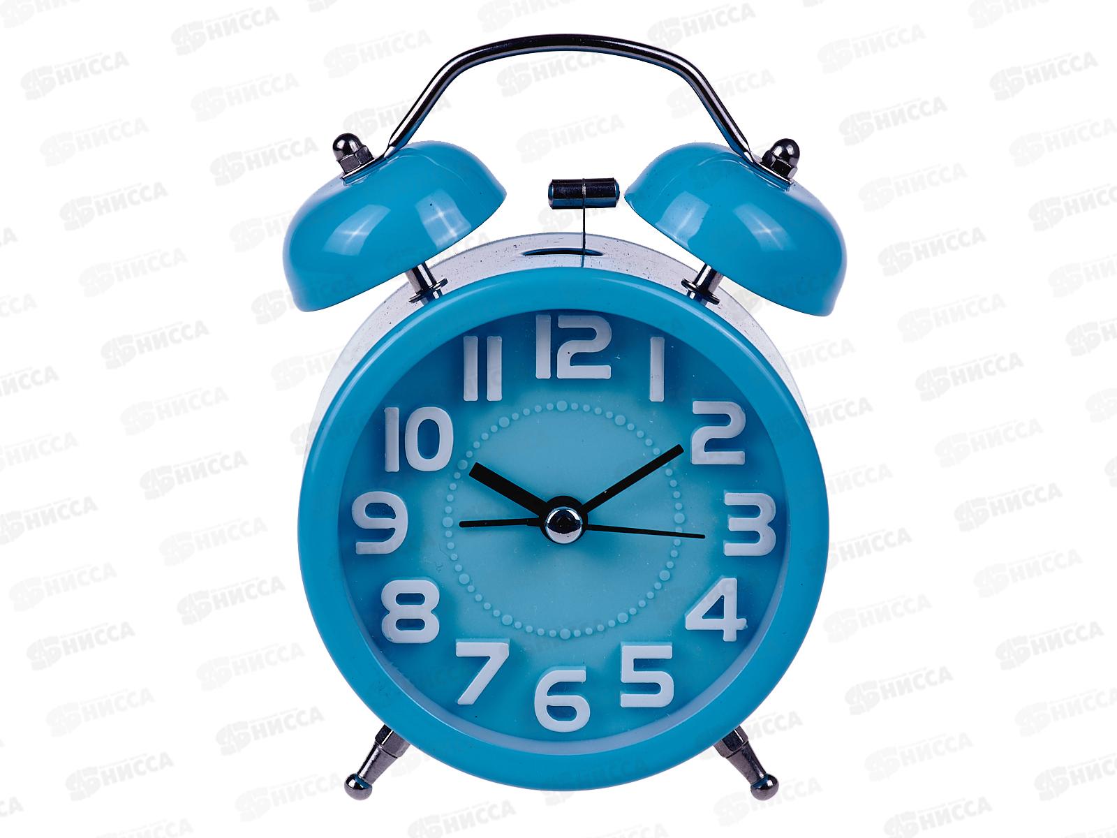 Часы будильник, d=8.5 см., AL-13718 *100