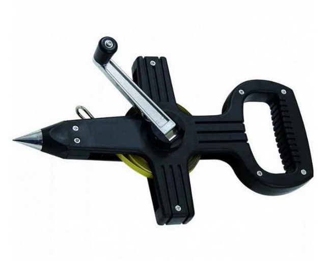 Лента мерная, геодезийная, пластмассовый корпус, 50м, 2502150 T4P *10