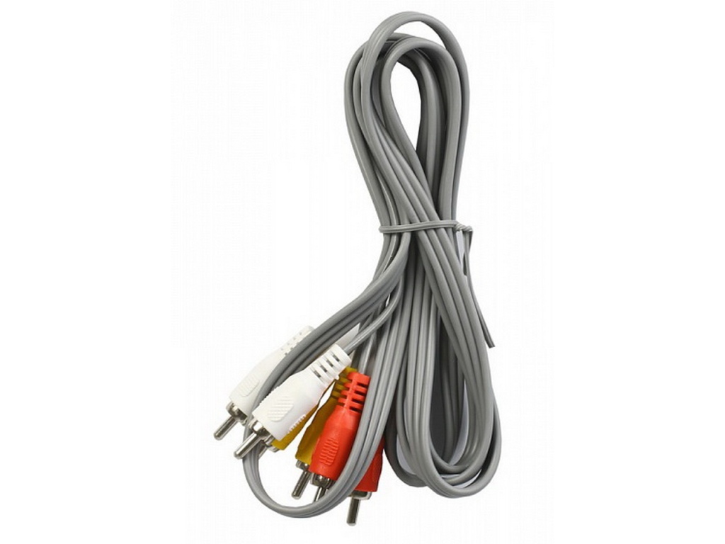 Кабель соединительный Smartbuy 3xRCA (M) - 3xRCA (M), 3,0 м, в пакете, KA233 *125