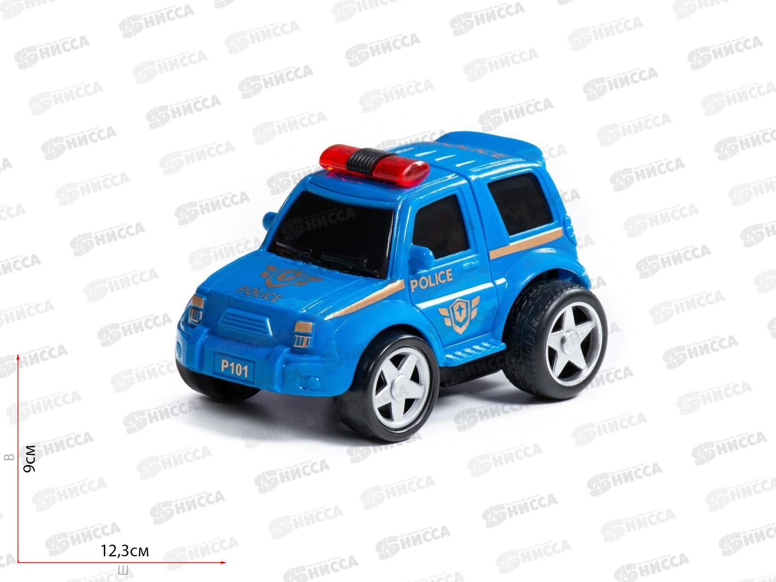 Автомобиль инерционный "Крутой Вираж" Полиция, 78902 (в коробке) *24