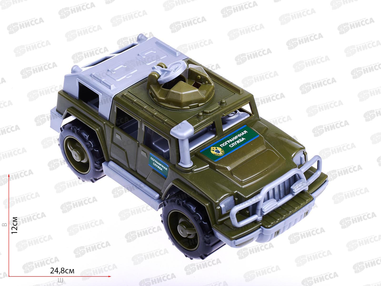 Автомобиль-джип пограничный "Разведчик" с 1-м пулемётом, 79251  *12