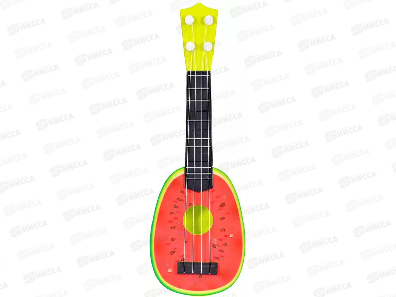 Гитара 77-06В1 арбуз в коробке  *8   гб