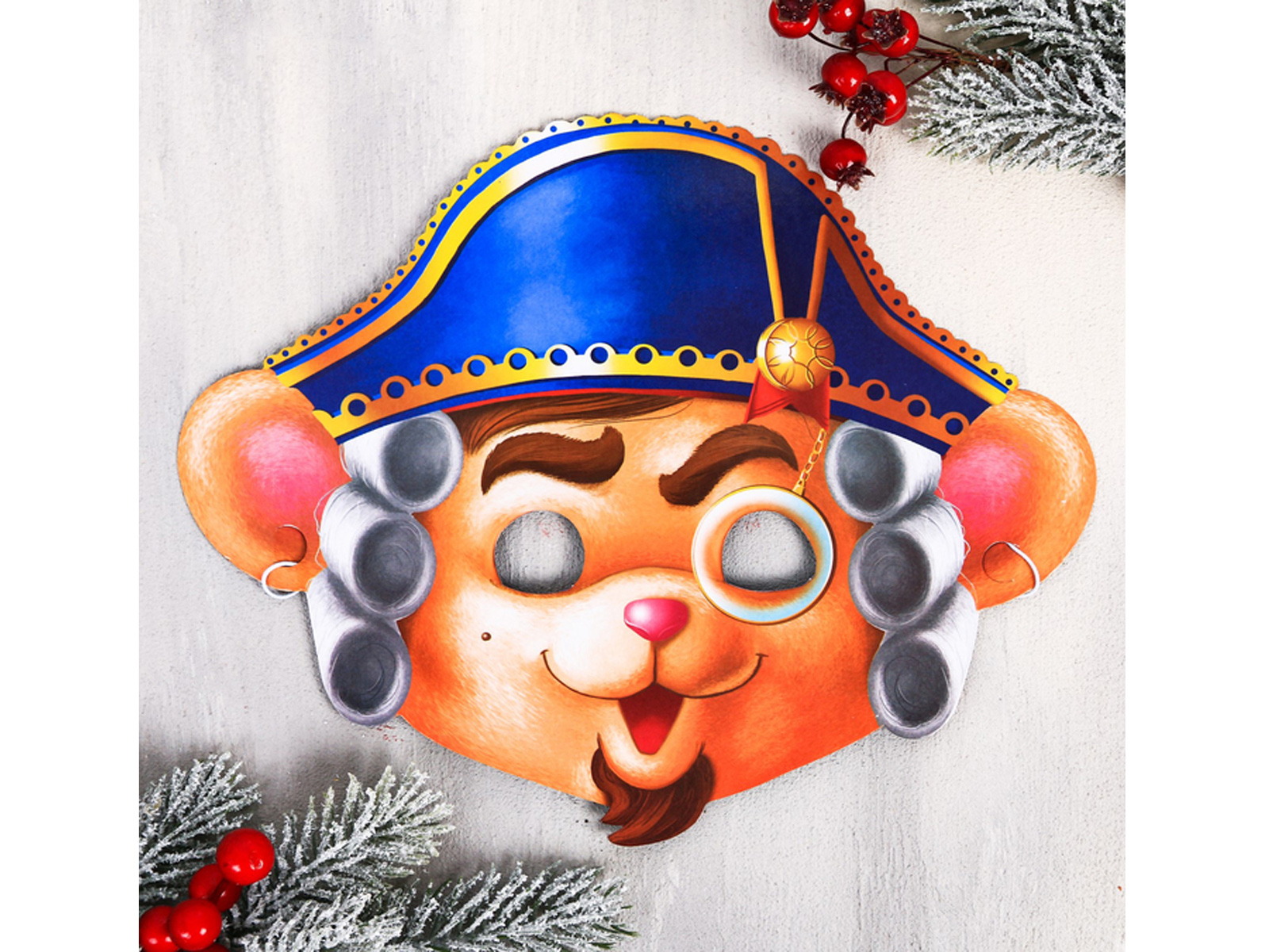 Маска карнавальная &quotМышка&quot 27*22см 4167498