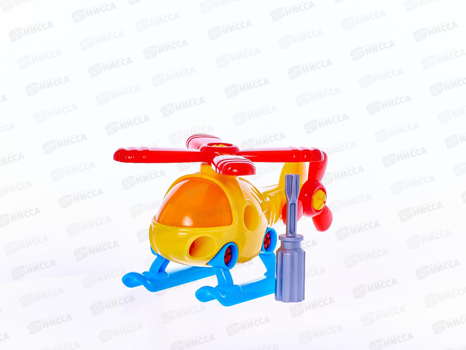 Конструктор-транспорт &quotВертолёт&quot (16 элементов), 78223 в пакете *20