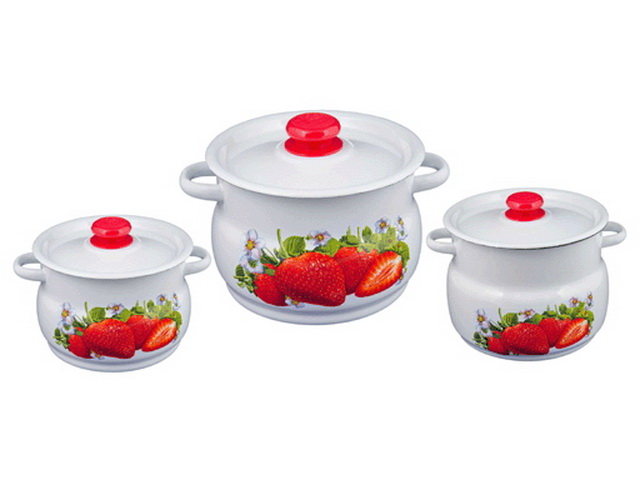 Набор №11 белый Клубника садовая N11B59