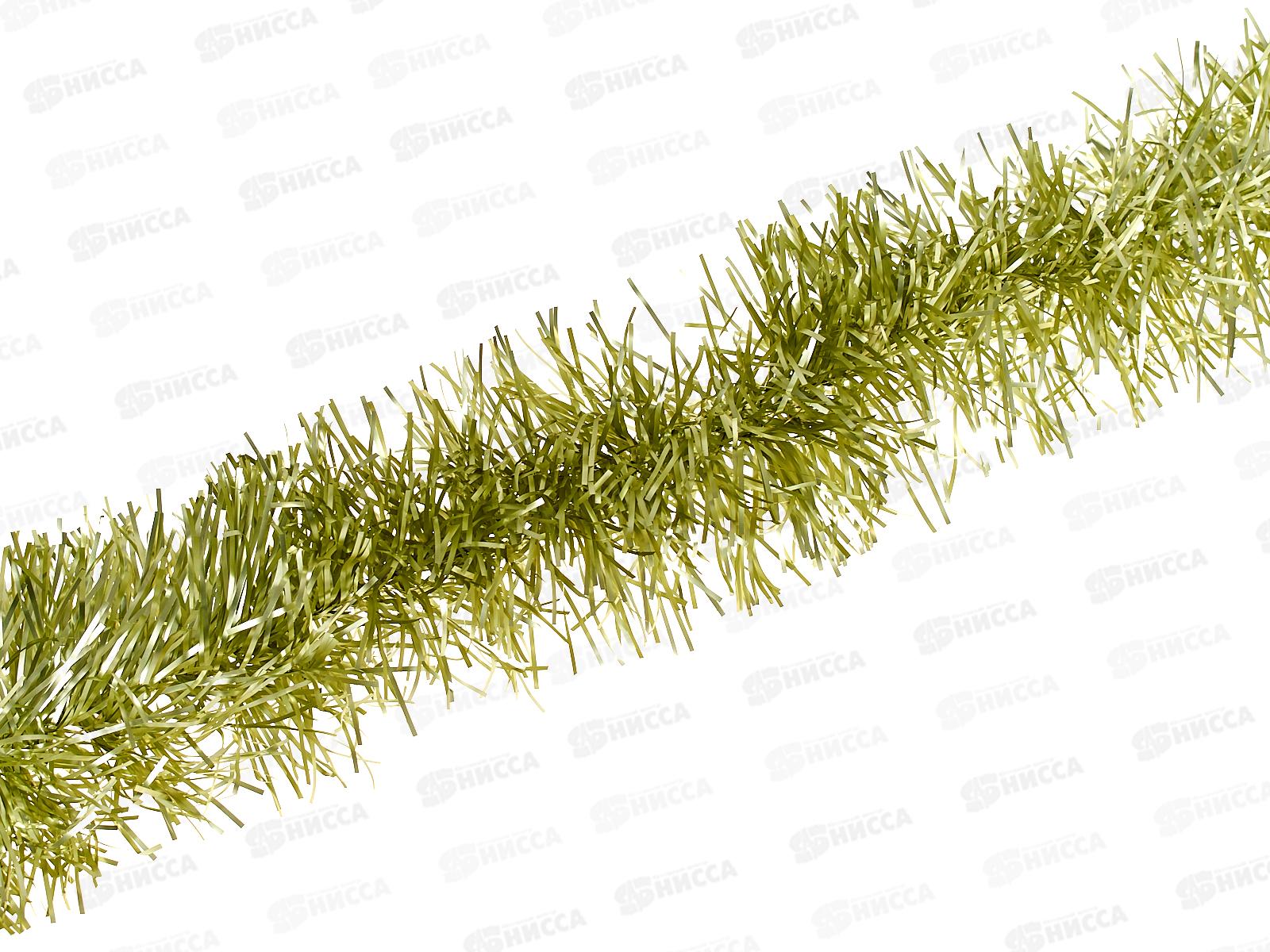 Мишура, 9см х 2м, AL-13619 зеленый *600