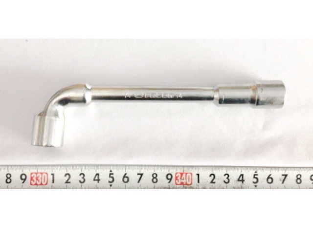 Ключ изогнутый две головки р-р 14 (022541)  Ж