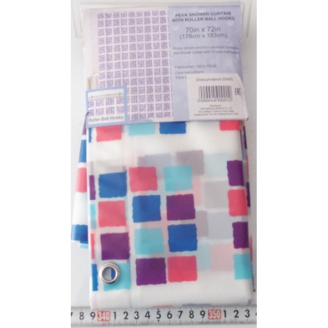 Штора для ванной 178*183 (004490)   Ж