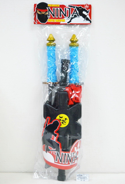 Набор ниндзя 5предметов RZ1332 в пакете *12   гб