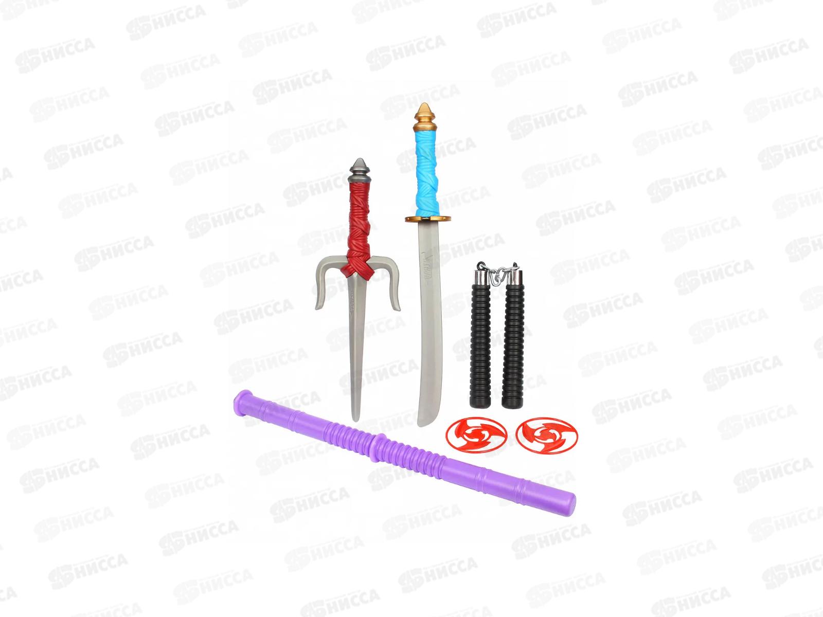 Набор ниндзя 4предмета RZ1322 в пакете *12  гб