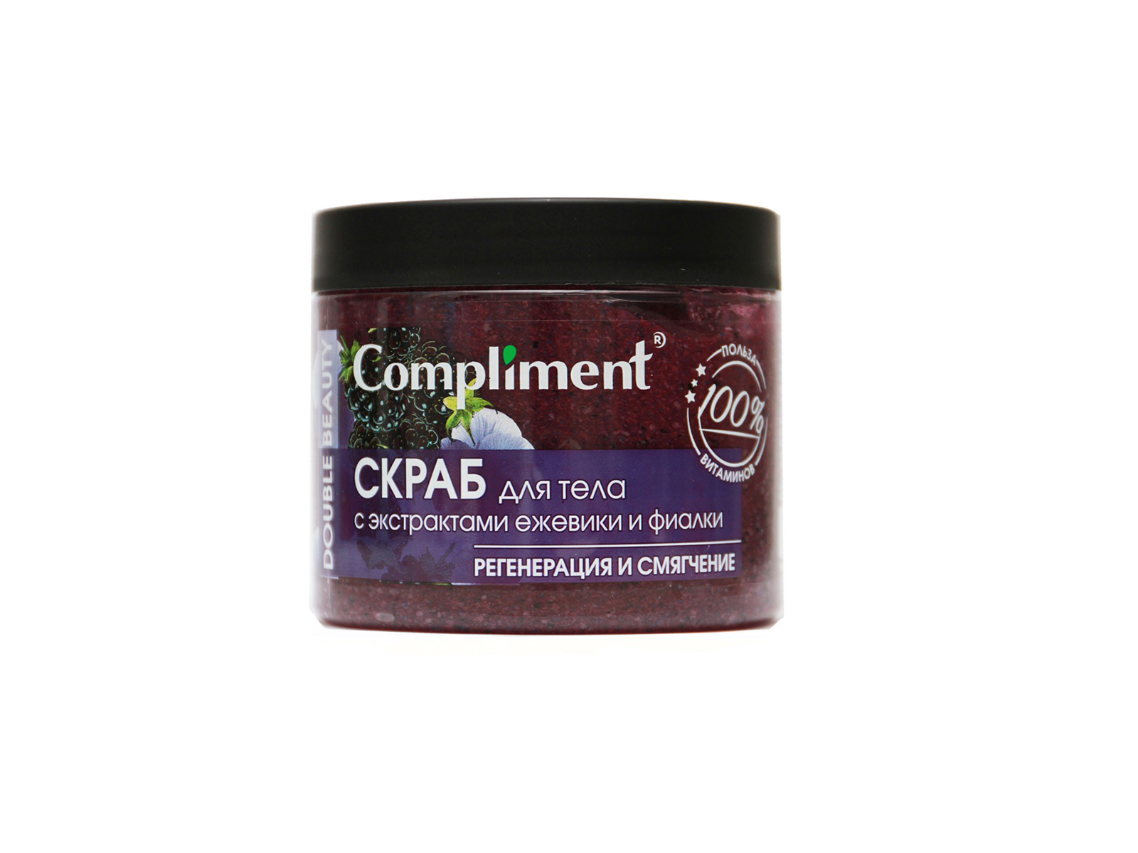 КОМПЛИМЕНТ D.B. Скраб для тела Регенерация и смягчение 400мл *8