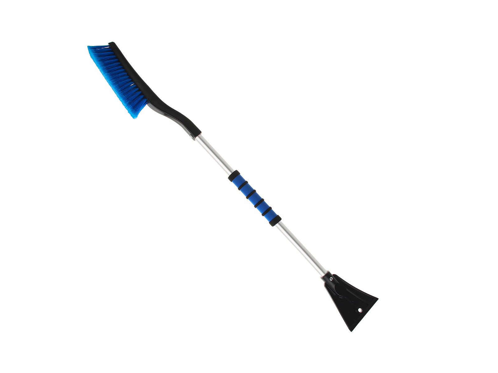 Щетка NEW GALAXY для снега со скребком 90см расщепленная щетина 775-123 г *12