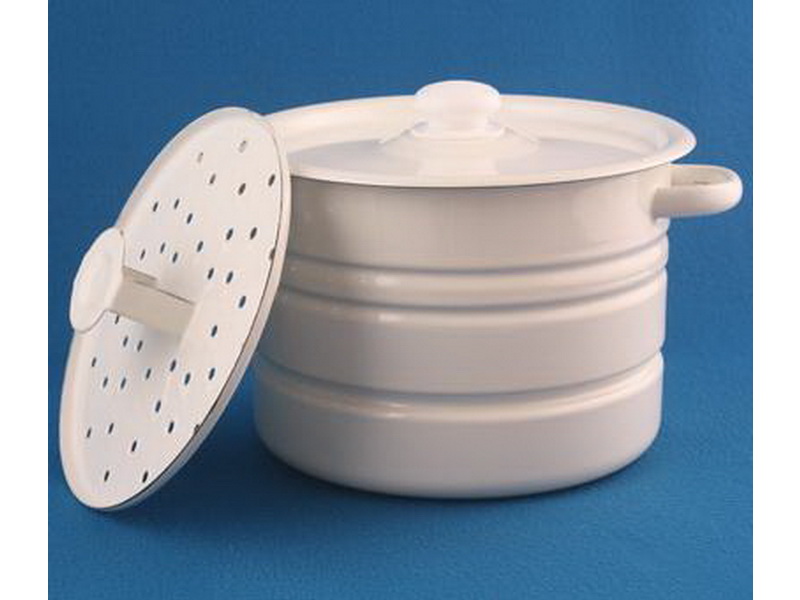 Мантоварка 7,5л декорированная  2 вставки С41720.3  *2