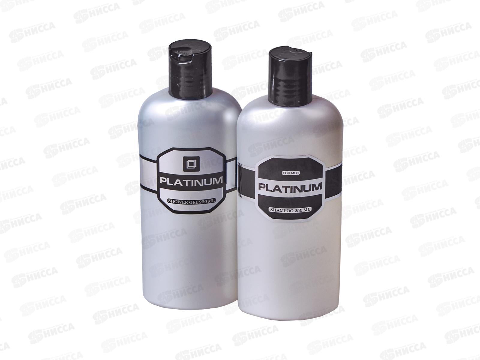 Набор подарочный Platinum (шампунь250+гель250) мужской *10