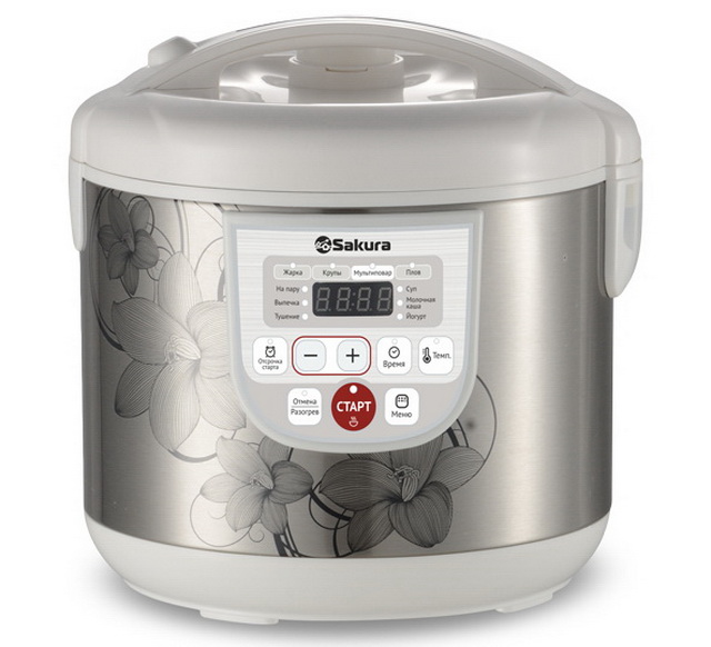 Мультиварка SA-7753W 5л 37 программ