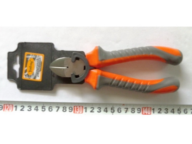 Кусачки 8&quot с серо-оранж ручками (045650)  Ж