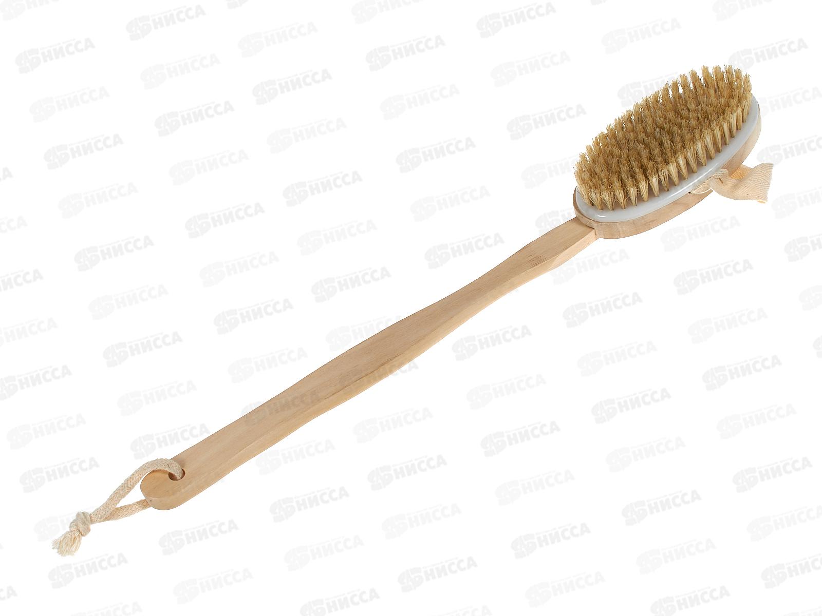 Массажер-щетка деревянная ручка (055821) Ж