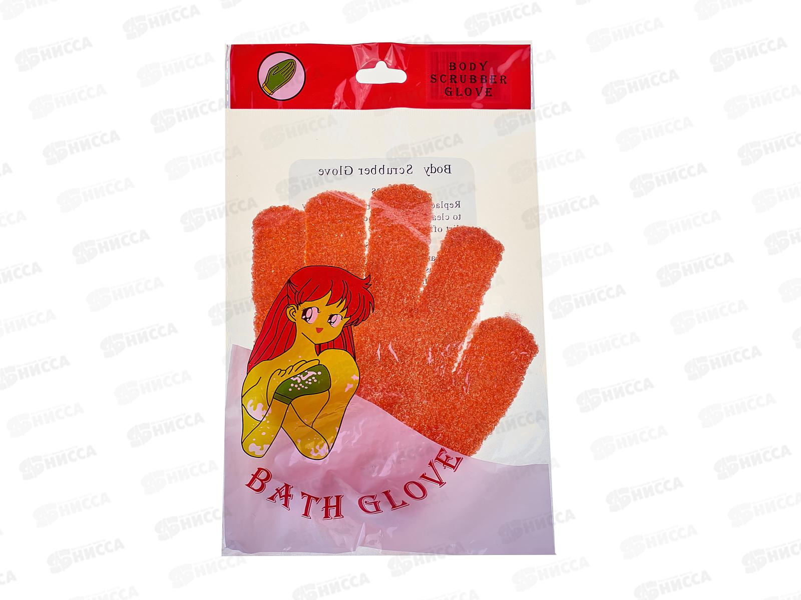 Мочалка-перчатка  полимер (035674)  Ж