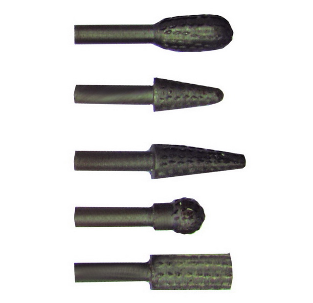 Набор металлический бор-фрез  5шт, 70702