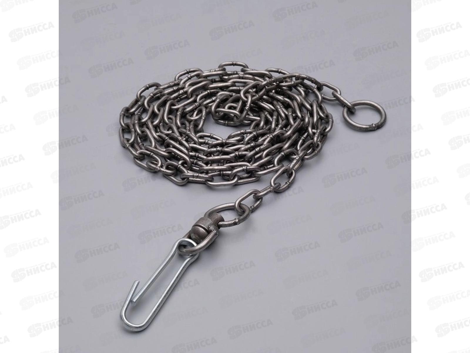 Цепь для собак 3м оцинкованная 4*22 средний размер *30