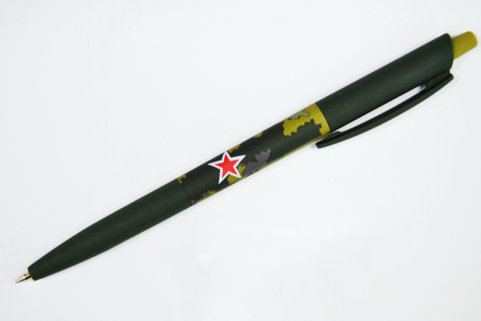 Ручка шариковая B.V. HappyClick Милитари,20-0241/03*24/288