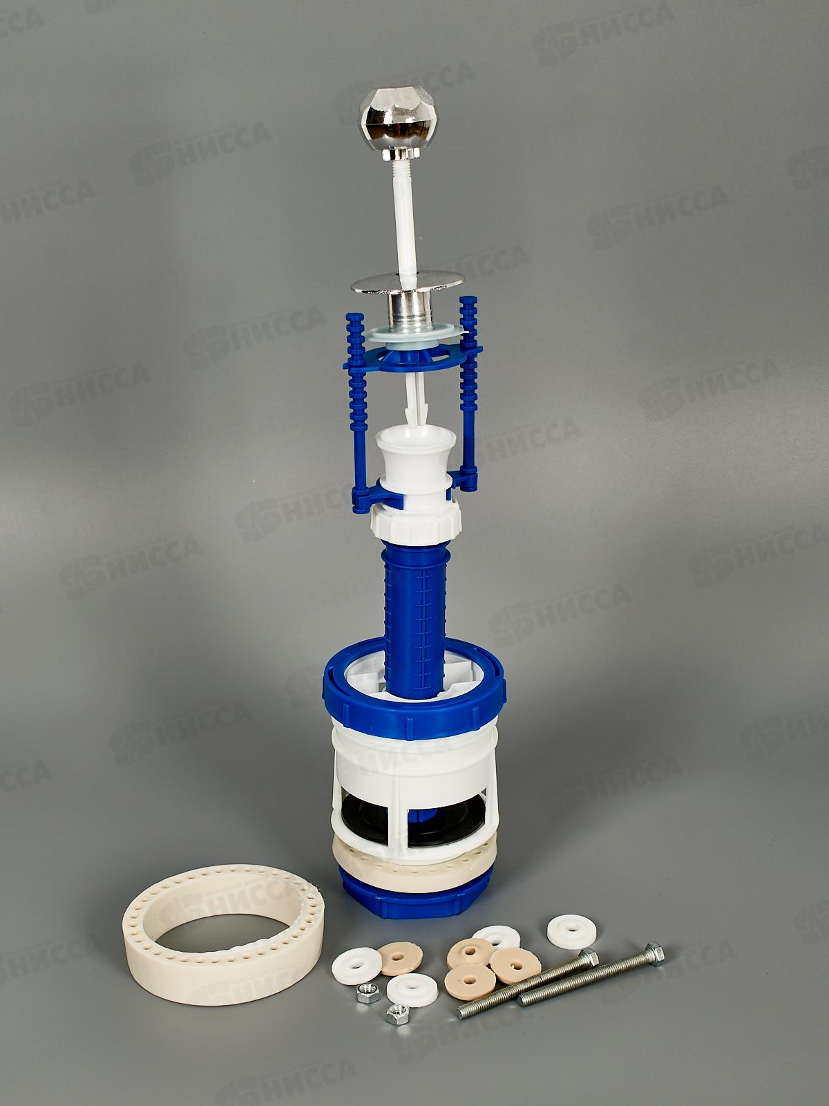 Клапан выпуска белая ручка и втулка КВ-5.1 М с прокладкой  *25