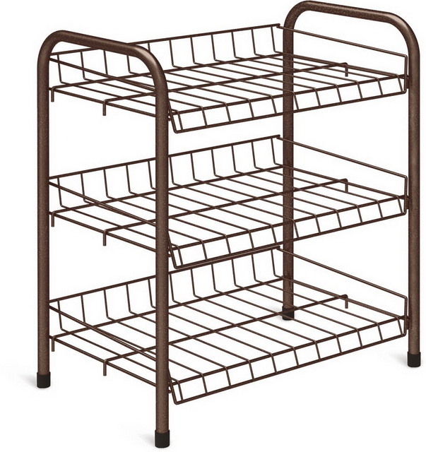 Этажерка для обуви разборная 3 полки (460*280*520) ЭТ4