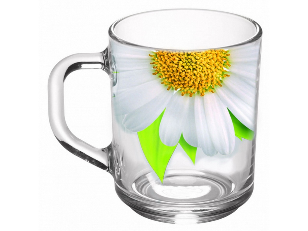 Кружка 200мл 335-Д Живая природа, Ромашка