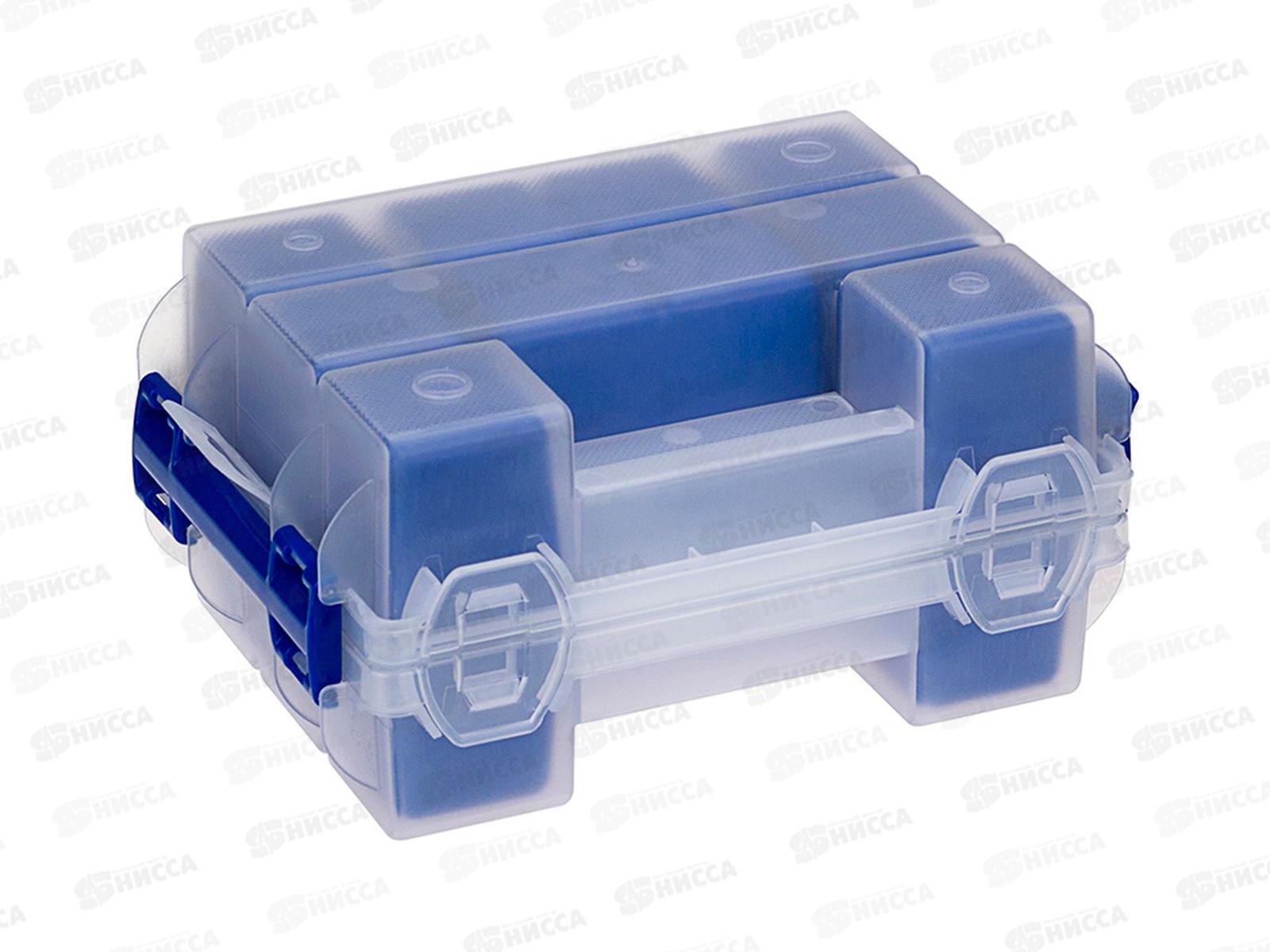 Органайзер для мелочей ТВИН двойной Синий М2954 *16