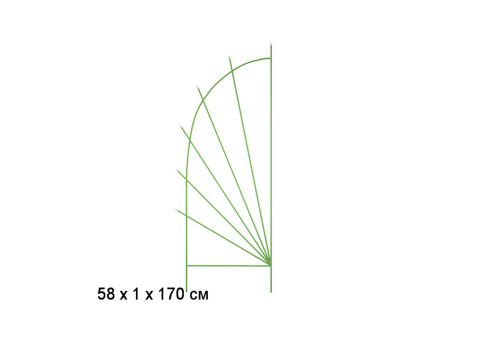 Шпалера "Парус"  металлические